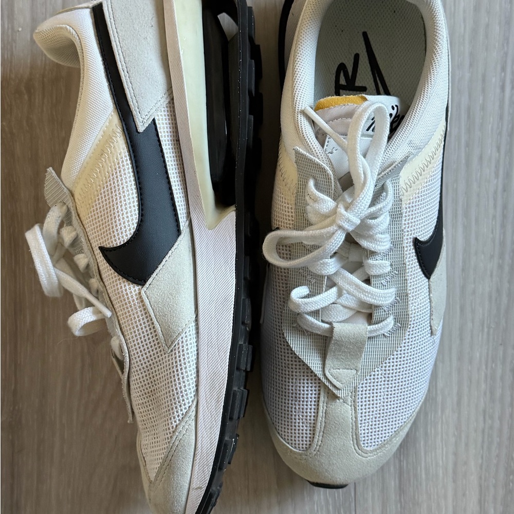 Nike White and Black Athletic Shoes